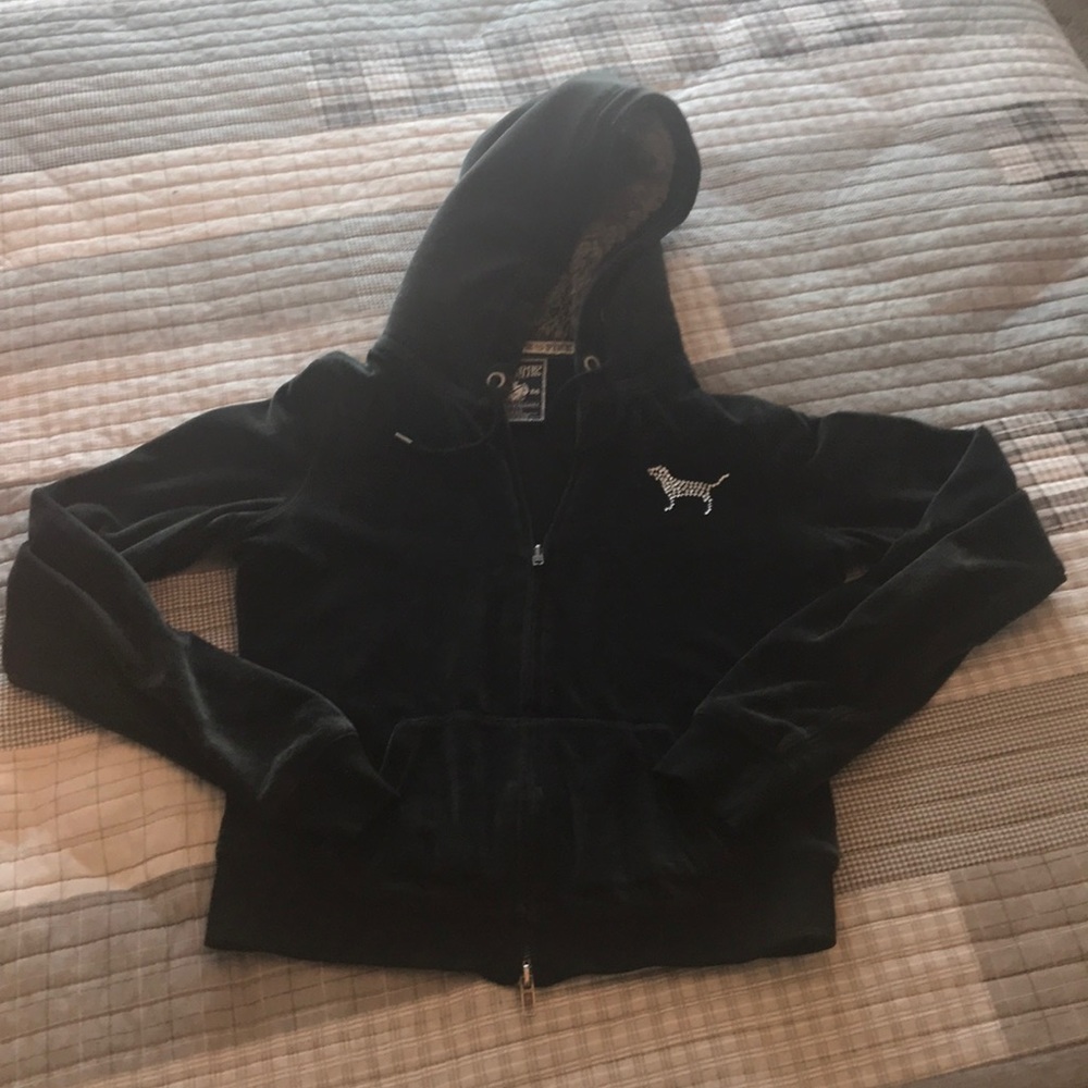 PINK by Victoria’s Secret plush velour hoodie